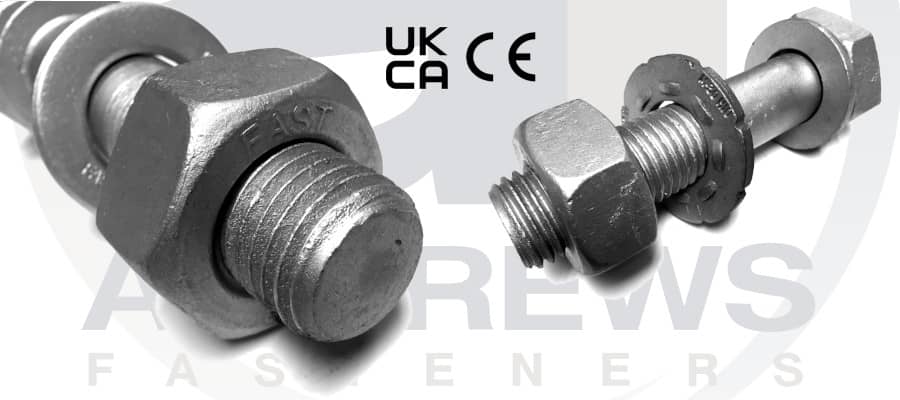 Manufacturer of UKCA & CE marked High-strength structural bolting assemblies for preloading.